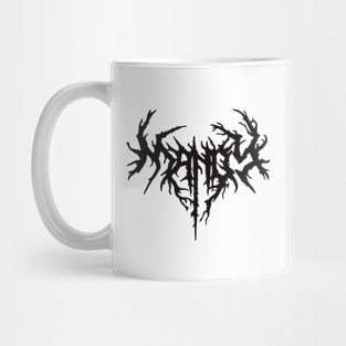 Black Color Style By Vintage Mug